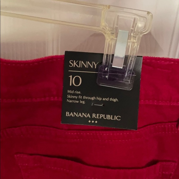 Banana Republic skinny , red pant - Picture 5 of 5